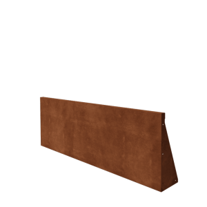 Cortenstaal keerwand - Recht - 150 x 50 cm