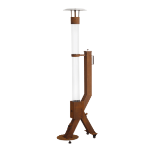 Pellet terrasverwarmer - Rocket - Corten