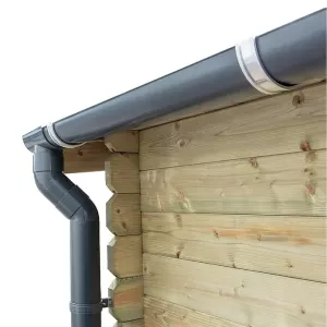 Dakgootset Ø10cm / D450cm – Complete en Duurzame Regenafvoer
