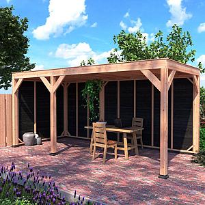 Douglas Overkapping Zwart Zweeds Rabat 550x250 A-Sym/1 – Luxe en Ruimte in Modern Design