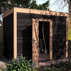 Douglas Tuinhuis Zwart Zweeds Rabat – 300x250 cm – Compact en Stijlvol