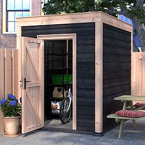 Douglas Tuinhuis Zwart Zweeds Rabat – 200x250 cm – Compact en Stijlvol