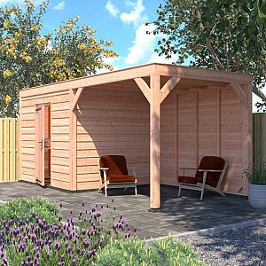 Douglas Tuinhuis Zweeds Rabat – 600x250 cm – Ruim en Duurzaam