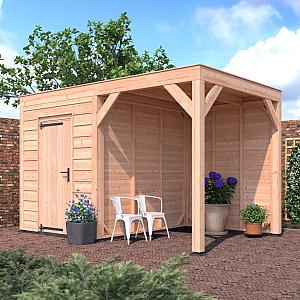 Douglas Tuinhuis Zweeds Rabat – 400x250 cm – Ruim en Duurzaam