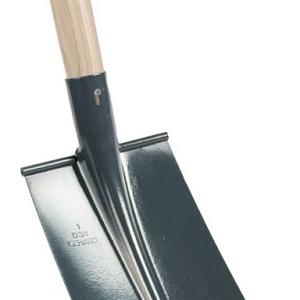 Talen Tools – Kabelschop – 11 cm – Blank gepolijst – Met opstapje – Essenhouten steel – 130 cm