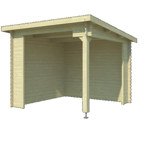 Overkapping Lara 275x275 cm – Compacte Luxe voor Elke Tuin