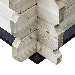 Set 5 x Fundamentbalk Composiet 300 cm voor Blokhutten – Duurzame Basis voor een Stabiele Constructi