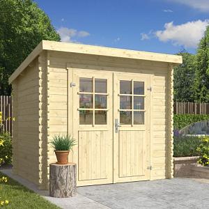 Tuinhuis Indi 230x175 cm van Noord-Europees Vuren onbehandeld