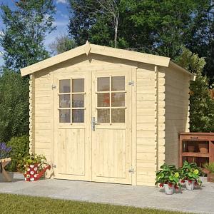 Tuinhuis Ingo 230x175 cm Carbongrey-Wit van Noord-Europees Vuren