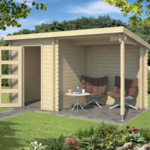 Tuinhuis Jelle 370x175 cm Onbehandeld van Noord-Europees Vuren