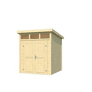 Tuinhuis Kibo 1 200x200 cm Onbehandeld van Noord-Europees Vuren