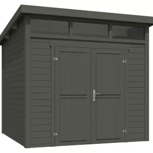 Tuinhuis Kibo 3 250x250cm Greengrey van Noord-Europees Vuren