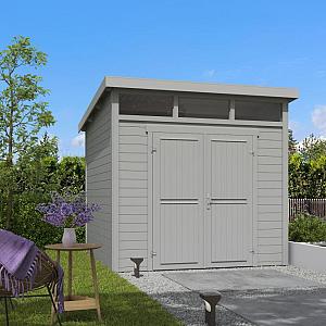 Tuinhuis Kibo 3 250x250 cm Platinumgrey