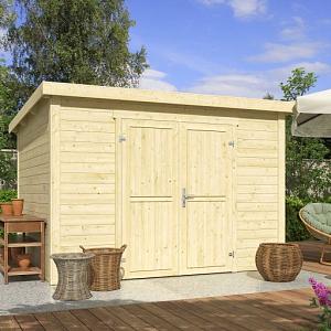 Tuinhuis Lotta 300x250 cm onbehandeld noordeuropees vuren