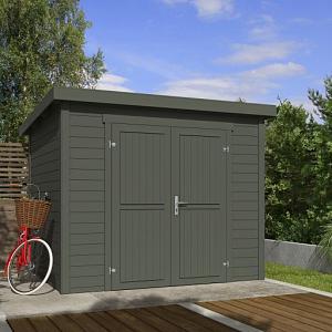 Tuinhuis Mila 250x200 cm Greengrey noordeuropees vuren