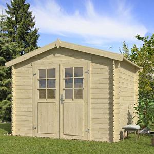 Tuinhuis Norah 275x230 cm onbehandeld noordeuropees vuren