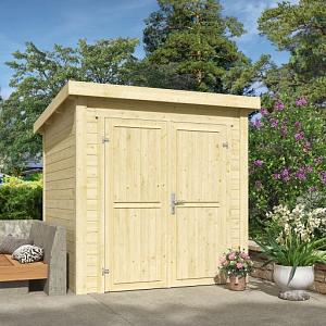 Tuinhuis Sara 200x200 cm onbehandeld Noord-Europees vuren is