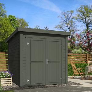 Tuinhuis Sara 200x250 cm in de kleur Greengrey