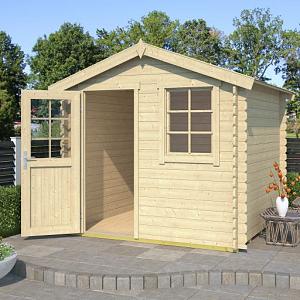 Tuinhuis Wels 2 230x230 cm onbehandeld Noord-Europees vuren