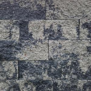 Splitrock stapelblokken 32 x 13 x 11 cm 2.0 grijs/zwart
