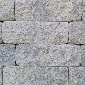 Splitrock trommel stapelblokken 32 x 13 x 11 cm 2.0 concrete