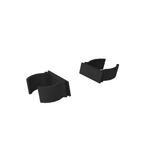 Boston plastic rhombus wedges 50º-10mm RAL9005 12st Links + 12st rechts