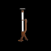 <p>&nbsp;</p>

<p>**De warmte van de rust: De cortenstaal terrasverwarmer**</p>

<p>In een rustige tuin, waar de groene planten zachtjes wiegen in de avondbries, staat een uniek stuk design: een cortenstaal terrasverwarmer. Niet zomaar een verwarming, maar een kunstwerk dat warmte en esthetiek combineert.</p>

<p>De terrasverwarmer is gemaakt van cortenstaal, een materiaal dat bekend staat om zijn robuuste uitstraling en zijn natuurlijke roestpatina. Het lijkt alsof het al jaren deel uitmaakt van de tuin, verweven met de natuurlijke elementen. De warme, aardse tinten van het staal passen perfect bij de omgeving en geven een gevoel van warmte en verbondenheid.</p>

<p>Wanneer de zon ondergaat en de temperatuur daalt, wordt de terrasverwarmer ingeschakeld. Een zachte gloed straalt uit, alsof de zon zelf nog even blijft hangen. Mensen verzamelen zich rondom, genieten van een avondje buiten met vrienden of familie. De warmte die uit de cortenstaal straalt, voelt niet alleen fysiek, maar ook emotioneel: het brengt rust, gezelligheid en een gevoel van thuis.</p>

<p>De cortenstaal terrasverwarmer is niet alleen functioneel, maar ook een statement. Het is een symbool van duurzaamheid en stijl, die jarenlang meegaat zonder aan charme te verliezen. Elke vlek en patina vertelt een verhaal, net als de herinneringen die worden gemaakt onder de warme gloed.</p>

<p>Zo wordt de cortenstaal terrasverwarmer niet zomaar een verwarming, maar een hart van de tuin waar warmte en sfeer samenkomen, en waar mooie herinneringen ontstaan onder de zachte gloed van staal en zonsondergang.</p>
