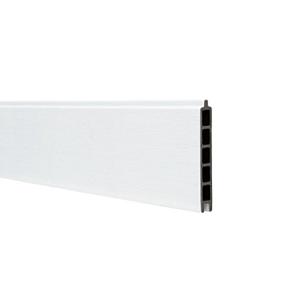 WPC Premium fence board White 2,1x16 cm (wb 15 cm) L-178 cm FSC®100%