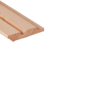 Douglas plank Rabat dubbel rhombus 2,7 x 12,9 x 300 cm werkend