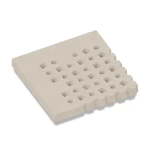 ArtiStone Weave tegel  buitenhoek 100x100x10 cm Greige