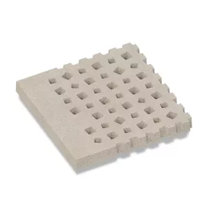 ArtiStone Weave tegel  rand 100x100x10 cm Greige