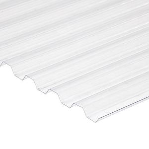 Dakplaat doorzichtig/helder D0,8 mm x L260 x B109 cm