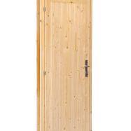 Deur enkel D5 LS vuren 90,5 x 196 cm | groen geïmpregneerd,  links scharnierend