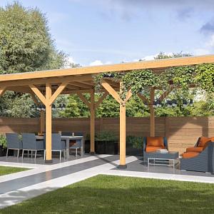 DHZ Zoutelande Red Class Wood 750 x 330 cm