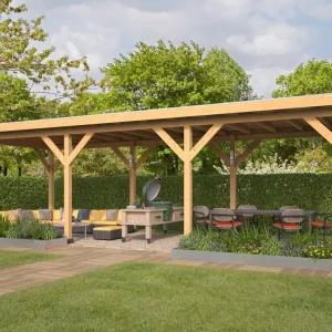 DHZ Zoutelande Red Class Wood 900 x 330 cm