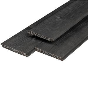 Douglas wand ttype C wisselsponning verticaal 250tm300x224cm excl. regelwerk (binnenwand)