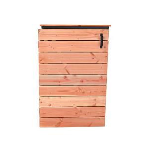 Douglas containerkast enkel op zwart frame, (HxBxD) 118 x 77 x 85 cm, onbehandeld