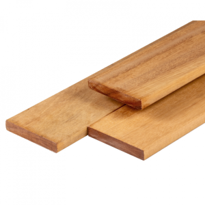 Tatajuba hardhouten vlonderplank 2,1 x 14,5 x 305 cm kunstmatig gedroogd, geschaafd, FAS