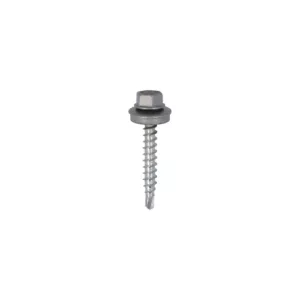 Dakpanprof. schroef 200 stuks blank