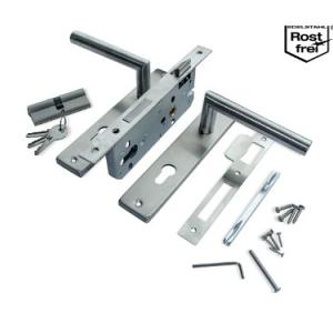Eurofix deurslot-set PC85 RVS recht