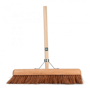 WS Kokosbezem 50 cm met verankerde steel (t.b.v. invegen WS SmartSand)