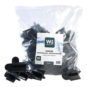 WS Spacer kruisjes - Afstandhouder 5 mm (zak á 50 stuks)