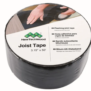NewTechWood bitumen tape t.b.v. onderbalk, 7 x 1500 cm, zwart