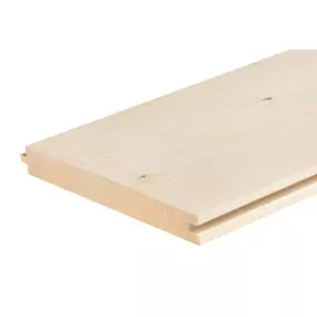 plank mes en groef 21 x 130 mm. x 155 cm. rib Sapupira