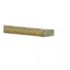 Plank vuren gewolmaniseerd 22 x 150 mm. x 400 cm.