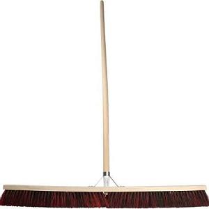 Talen Tools – Straatbezem – Arenga/Kunststof – 100 cm – Ergonomisch – Essenhouten steel