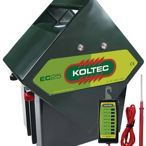 Batterijapparaat KOLTEC EC25, Incl. 8 traps tester