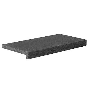 Zwembadrand Tibet Asian Black 2.0 60x30x5/2,5 cm, gevlamd, voorzijde gezoet