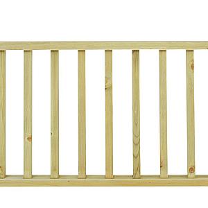 Countryhek Excellent, 180 x 80 cm, groen geïmpregneerd.