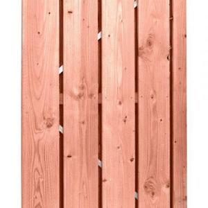 Douglas Fijnbezaagde Plankendeur op Verstelbaar Stalen Frame – 19 mm, 100 x 190 cm, Onbehandeld